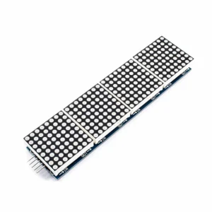 ماژول نمایشگر ال ای دی ماتریسی 8x32 دارای چیپ درایور MAX7219